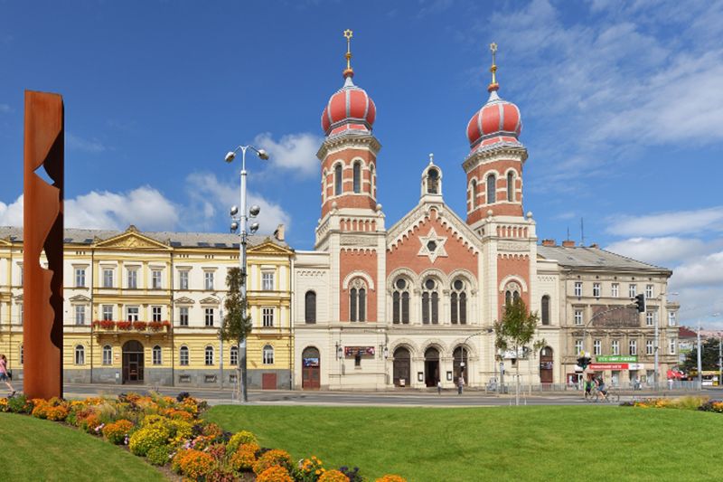 Grote Synagoge in Plzeň